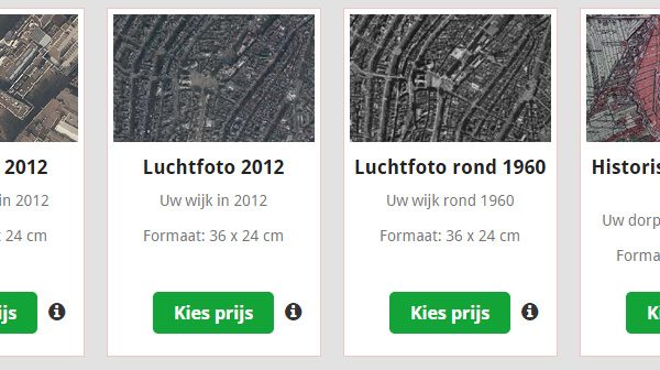 Postcode Loterij Luchtfoto 6.406 winnende loten